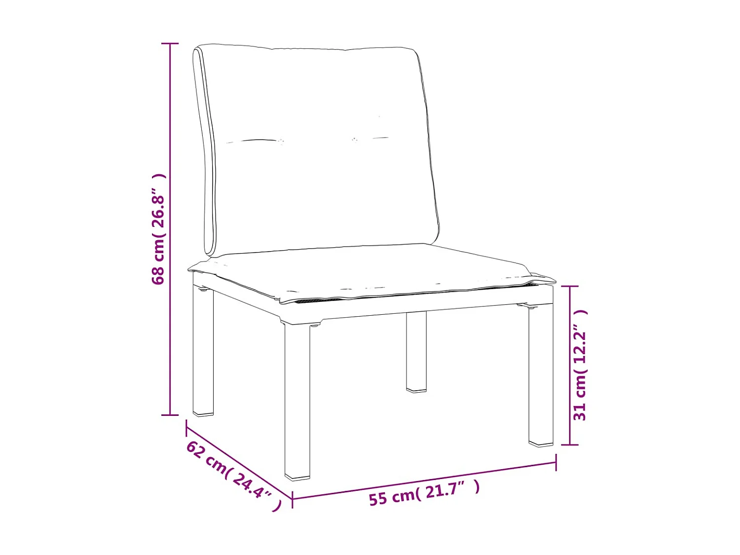 3-delige Loungeset met kussens poly rattan zwart en grijs