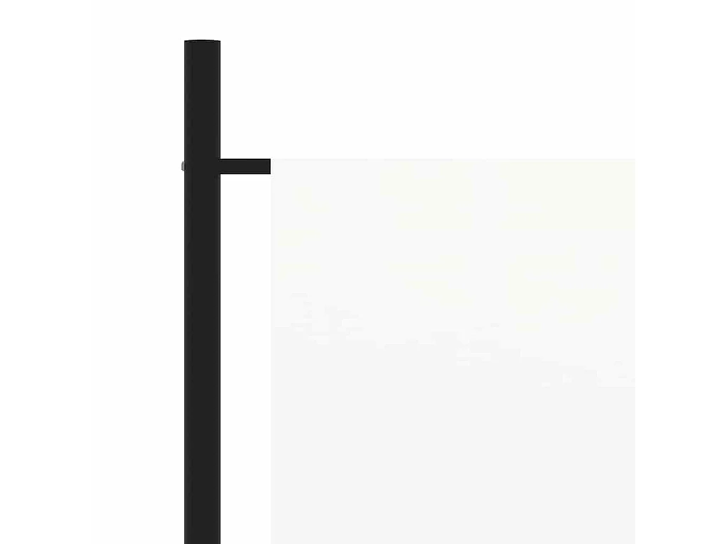 Kamerscherm met 3 panelen 260x180 cm stof wit