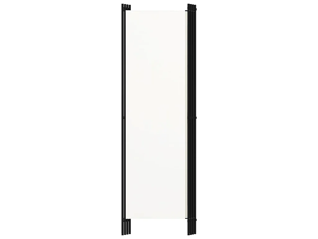 Paravento a 5 Pannelli Bianco 200x180 cm