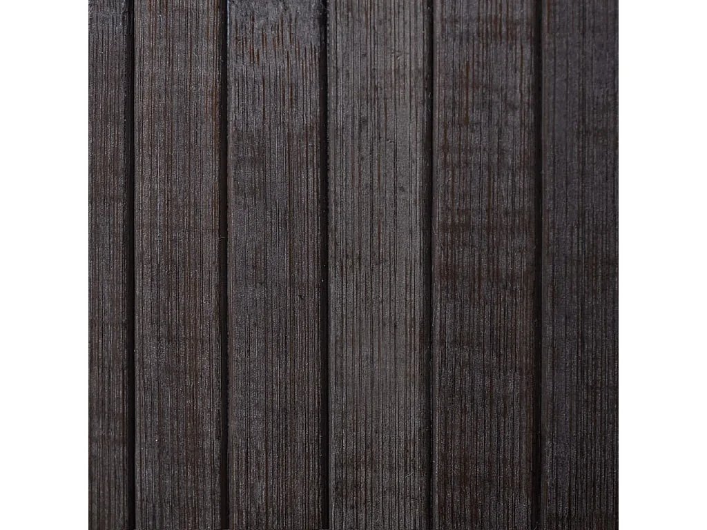Kamerscherm breedte 250 cm hoogte 165 cm bamboe donkerbruin