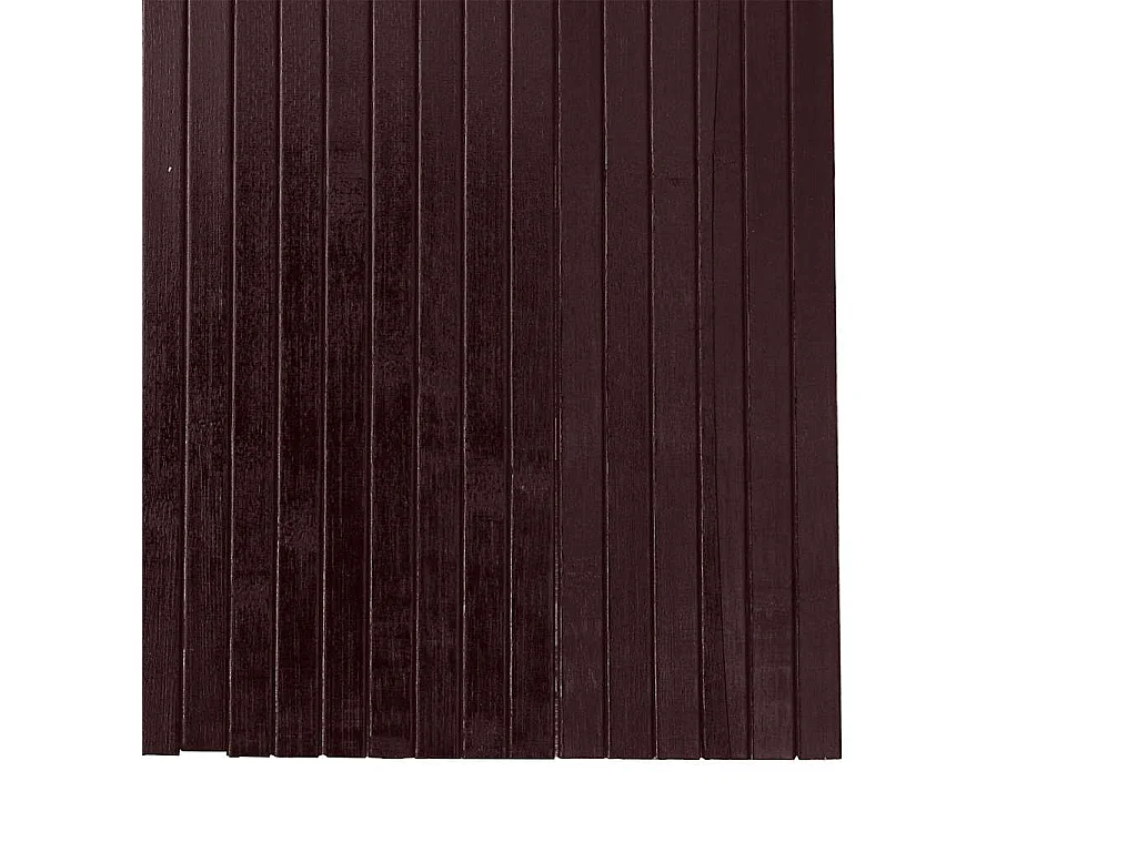 Kamerscherm breedte 250 cm hoogte 165 cm bamboe donkerbruin