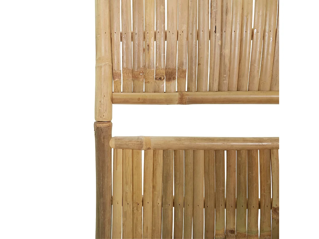 4-tlg. Raumteiler Bambus 160x180 cm