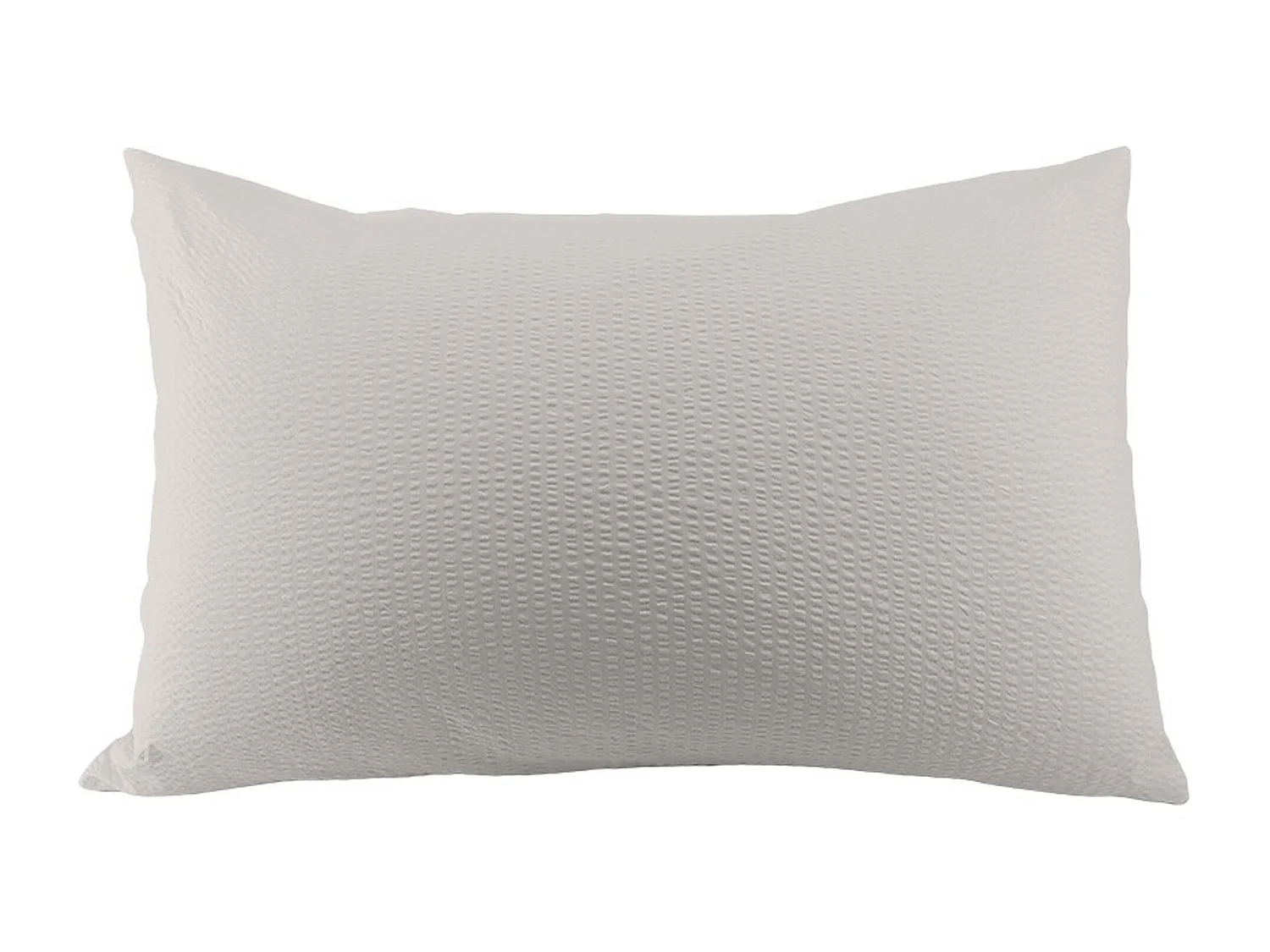 Parure de lit 2 pièces 140x200 cm taie 50x70 cm coton POPPY beige galet