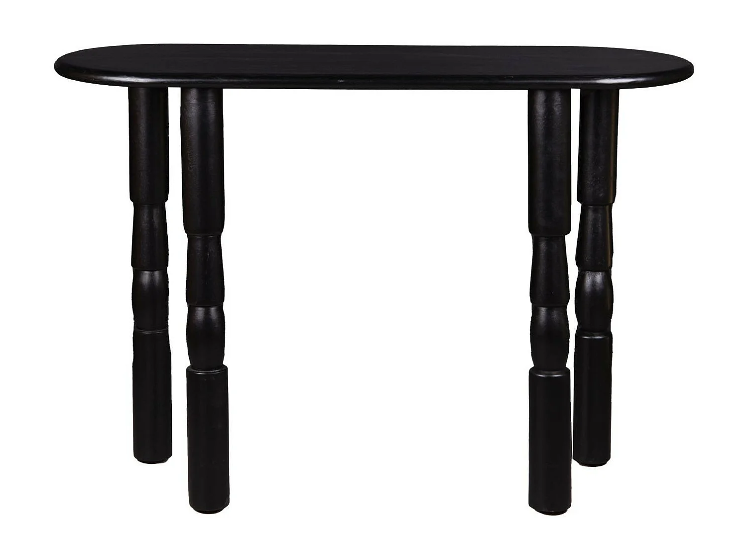 Console ovale en bois style ethnique L110 - RUNDU