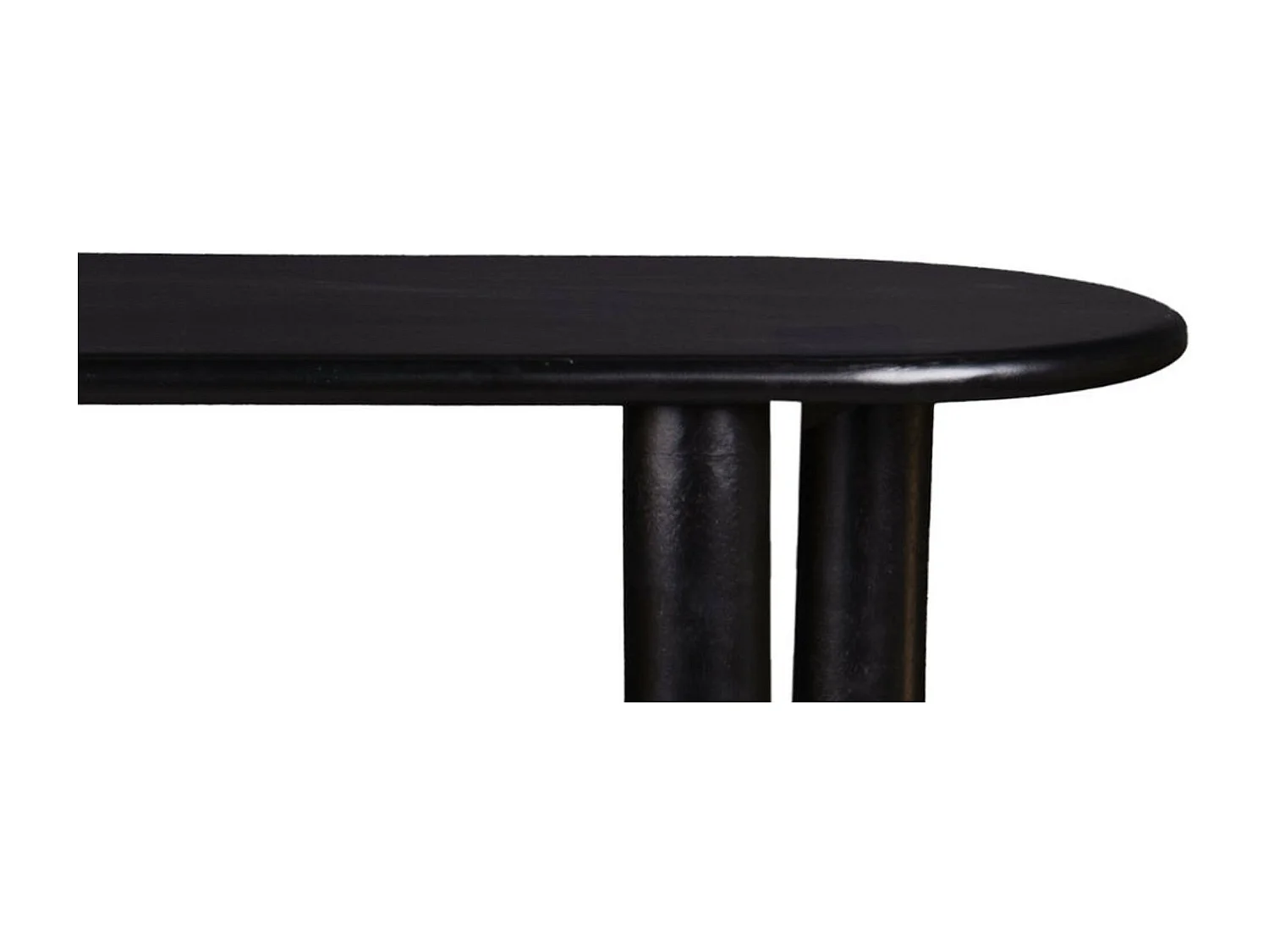 Console ovale en bois style ethnique L110 - RUNDU