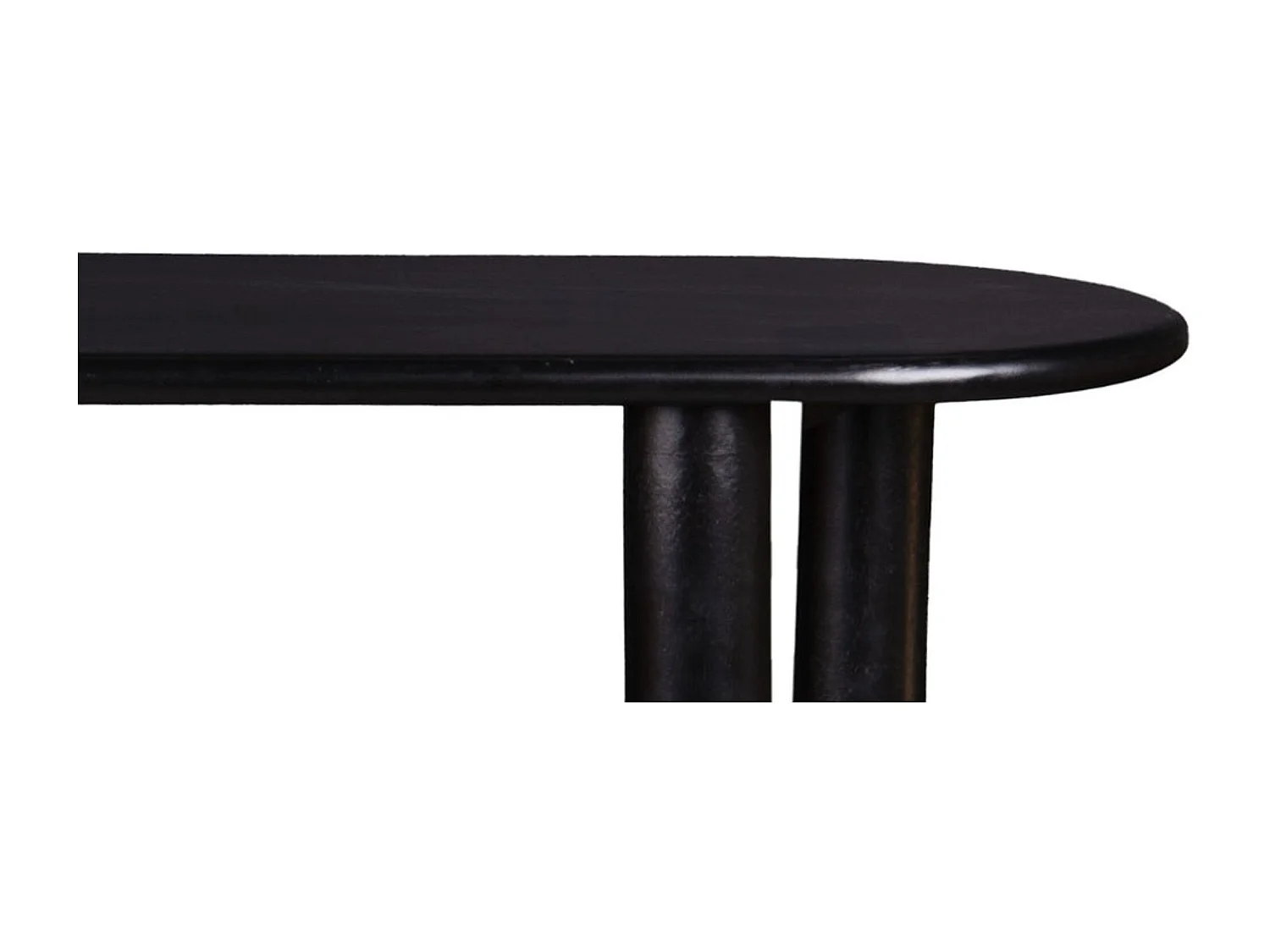 Console ovale en bois style ethnique L110 - RUNDU