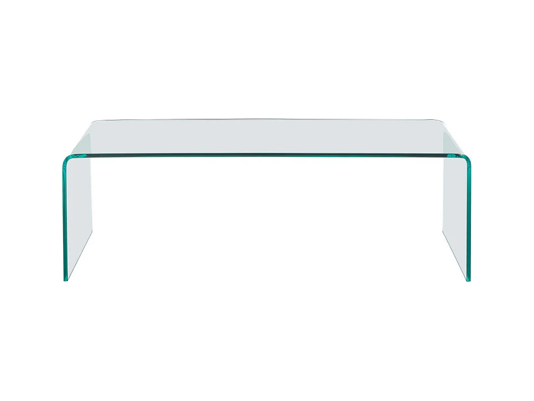 Nido - Table basse en verre L110cm - Transparent