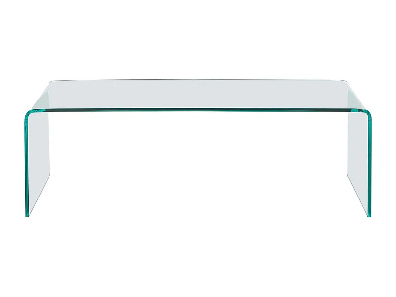 Nido - Table basse en verre L110cm - Transparent