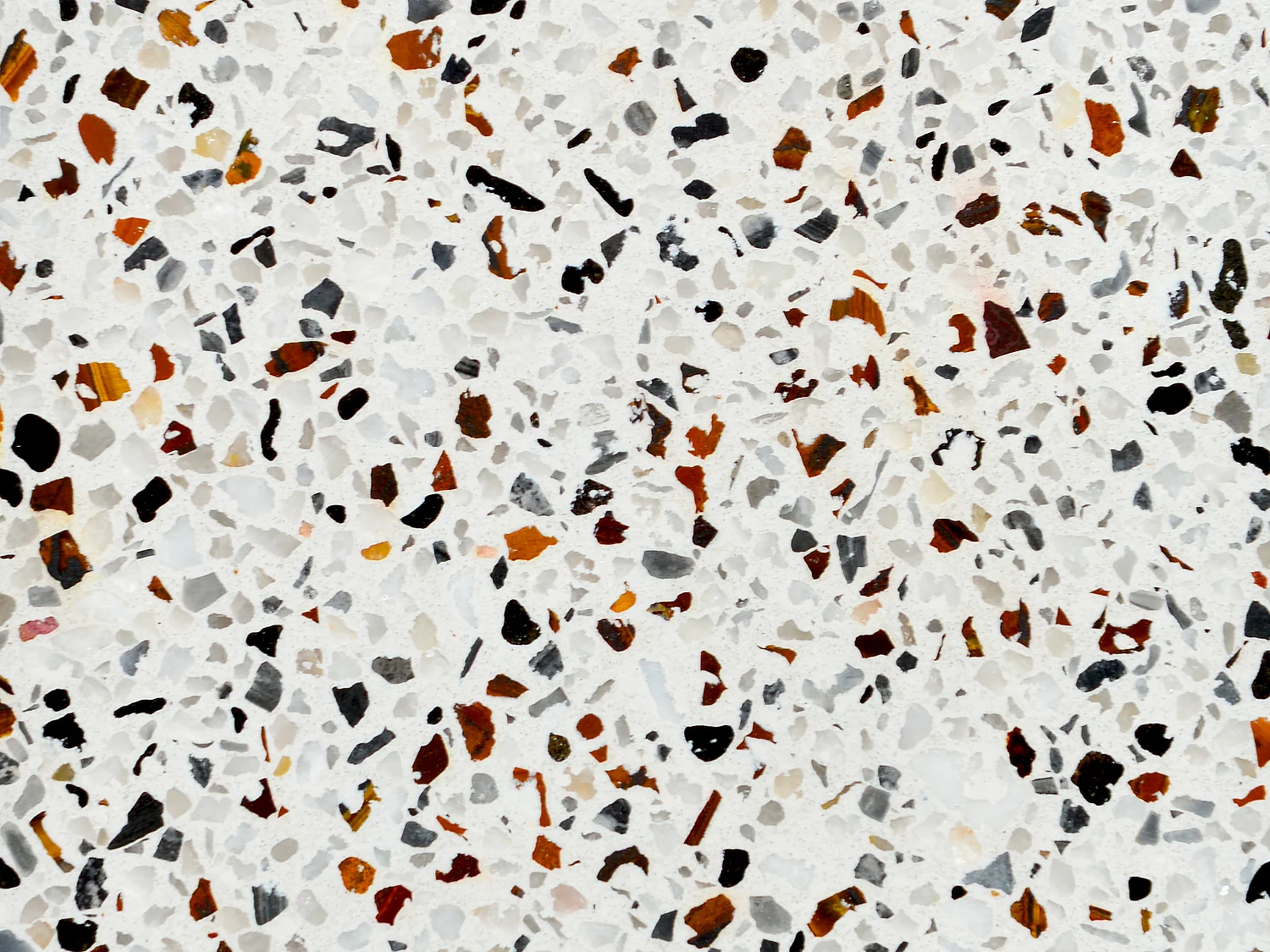 Vasque ronde à poser en terrazzo bleu - 39 cm - DUKAT