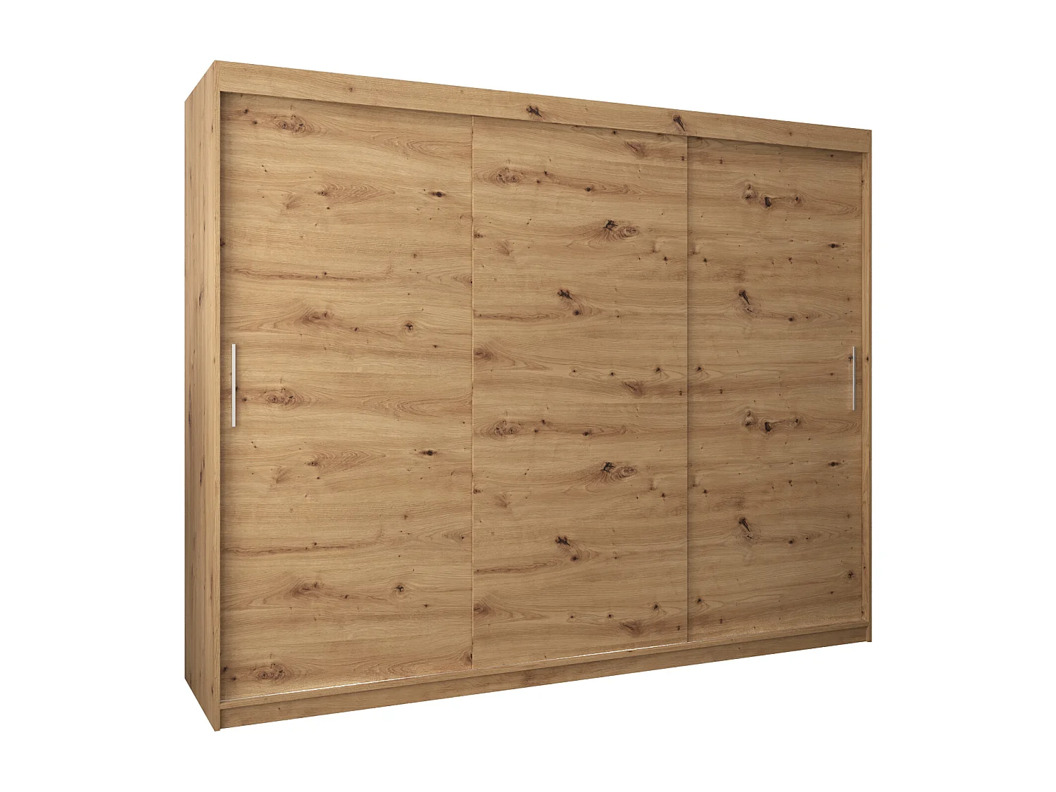 Schwebetürenschrank Tokyo 200/250/62 2-Türig (Artisan)