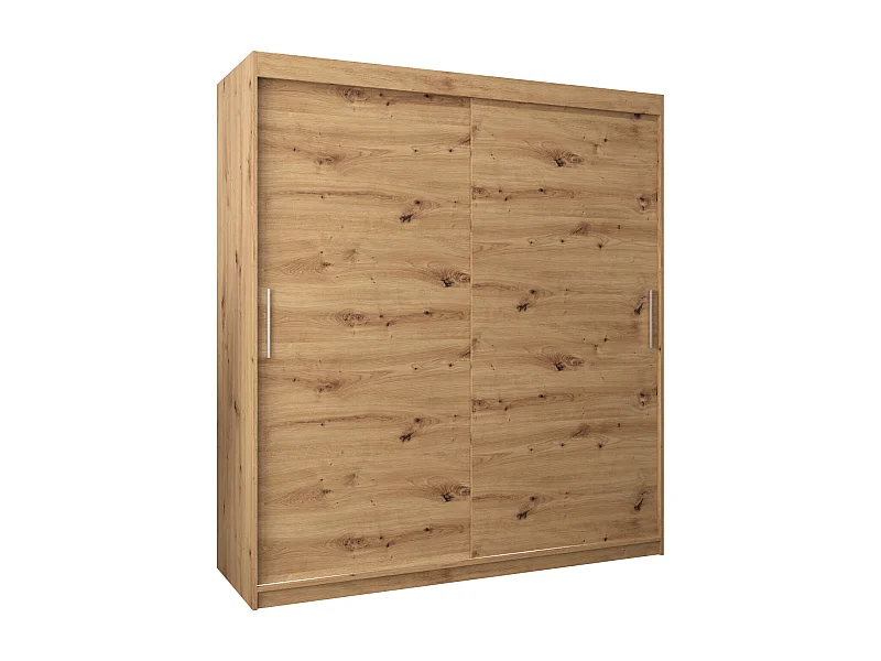 Tokyo kledingkast met schuifdeuren 200/180/62 2 deuren (artisan/artisan)