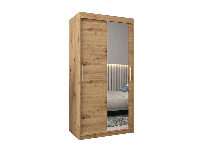 ARMOIRE TOKYO 2 DE PUERTAS CORREDERAS 200/100/62 2 puertas (Artisan/Artisan)