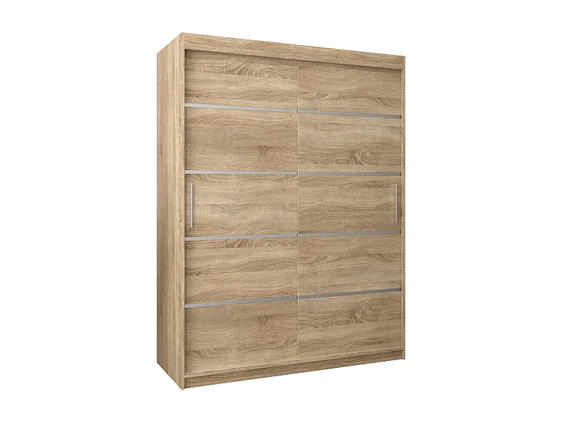 ARMADIO VERONA 1 AD ANTE SCORREVOLI 200/150/62 2 porte (Sonoma/Sonoma)