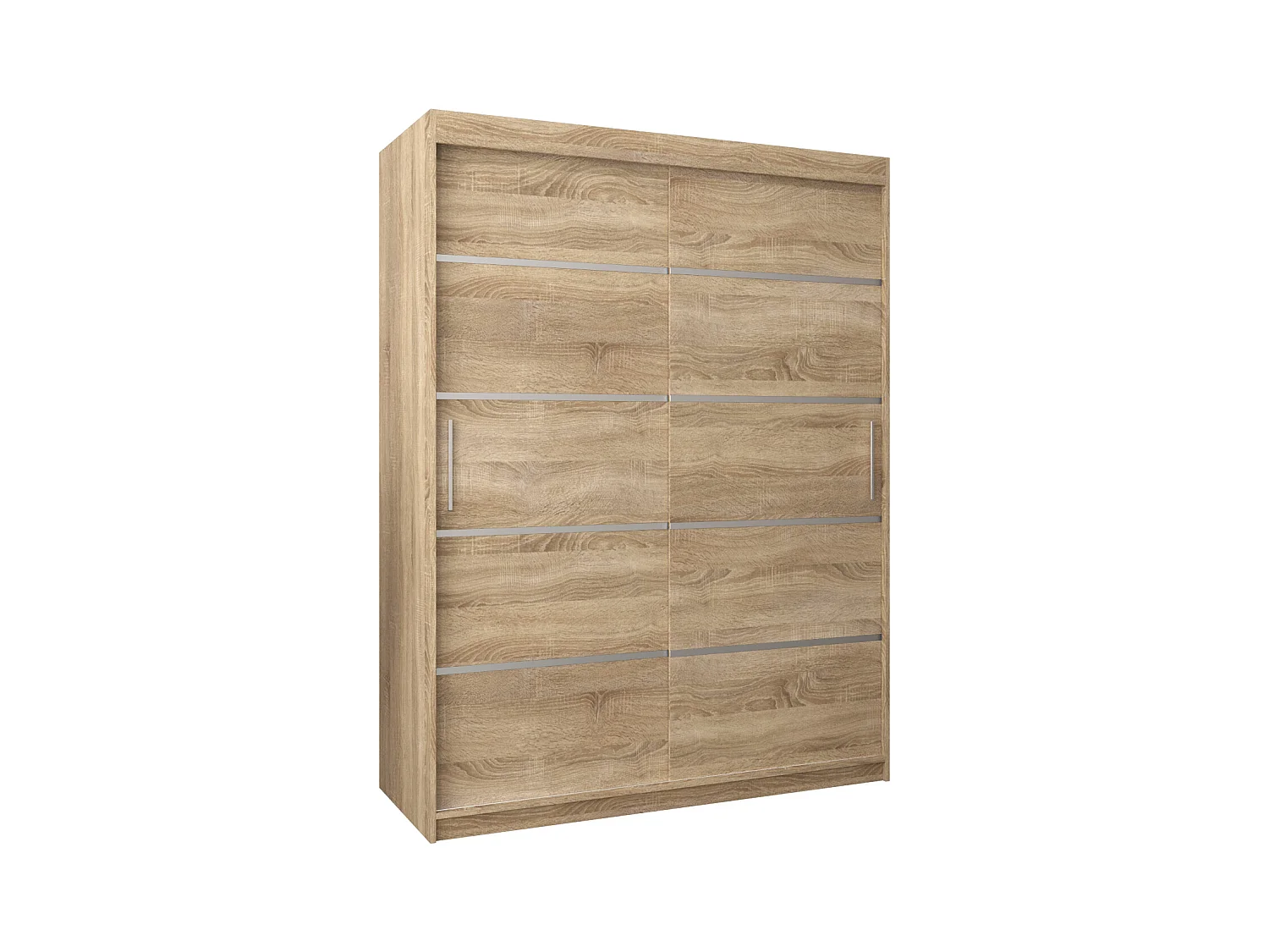 ARMOIRE VERONA 1 À PORTES COULISSANTES 200/150/62 2 Portes (Sonoma/Sonoma)