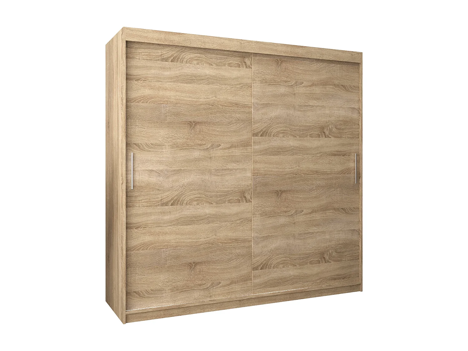 Schwebetürenschrank Tokyo 200/200/62 2-Türig (Sonoma)