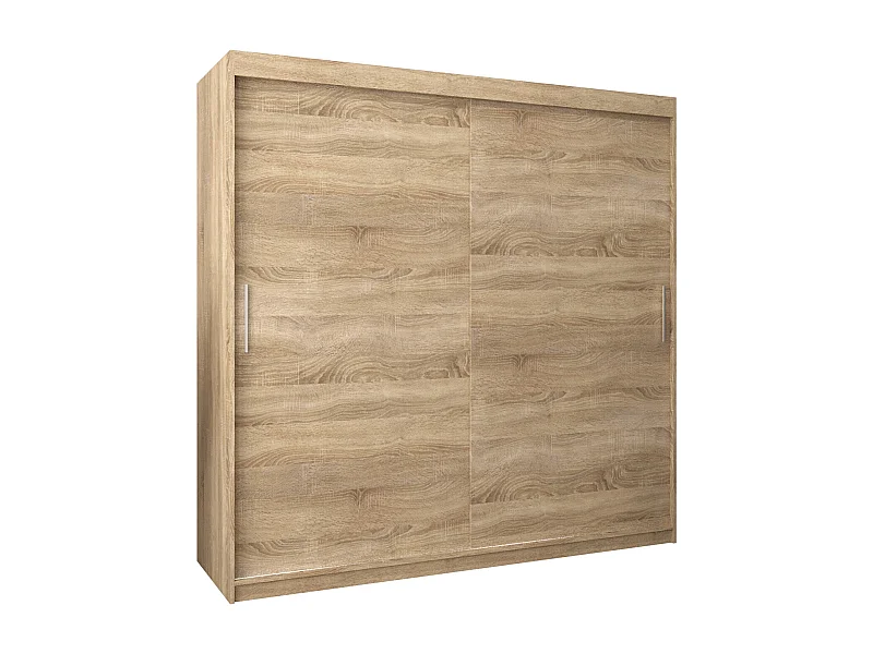 Armoire Tokyo À Portes Coulissantes 200/200/62 2 portes (Sonoma/Sonoma)