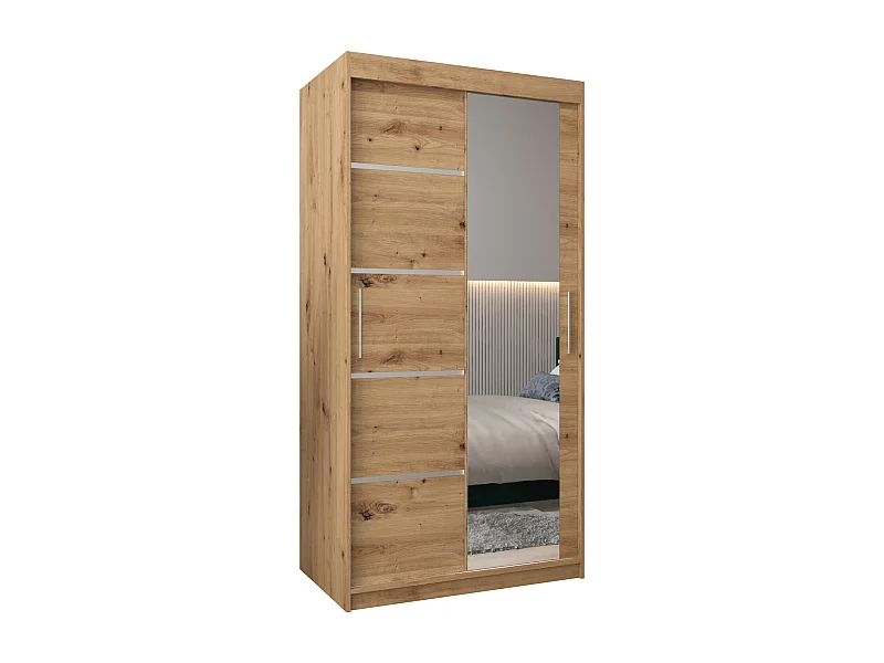 SCHWEBETÜRENSCHRANK VERONA 2 200/100/62 2-türig (Artisan/Artisan)