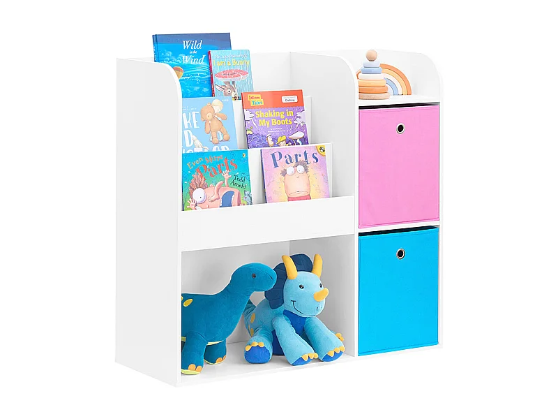 SoBuy armário de criança, armário de livros infantis, armário infantil KMB37-F