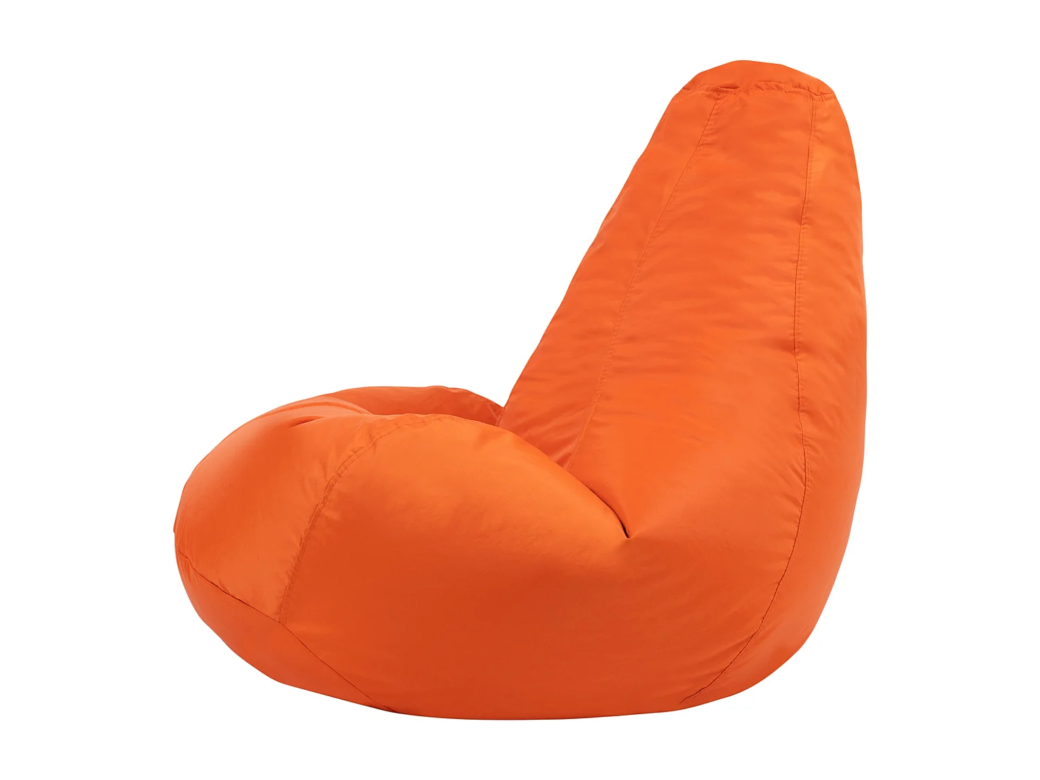 Pouf inclinable pour usage intérieur et extérieur orange