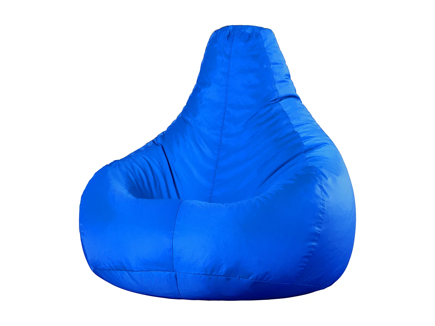 Pouf inclinable pour usage intérieur et extérieur bleu