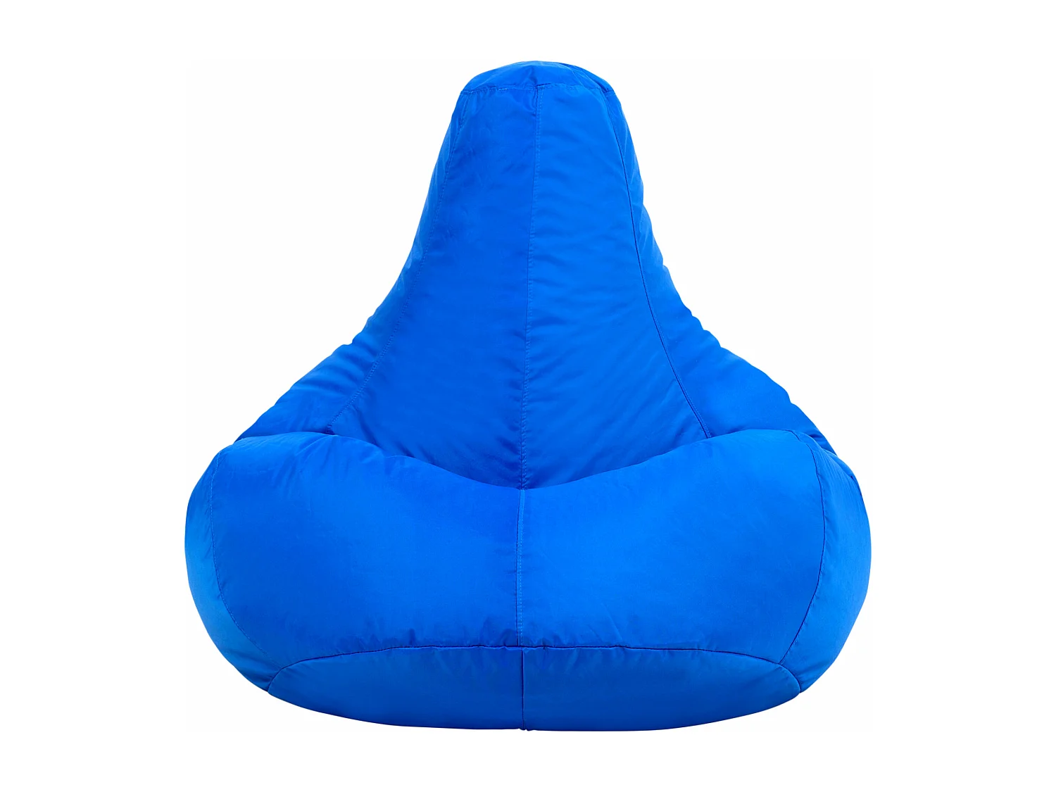 Pouf inclinable pour usage intérieur et extérieur bleu