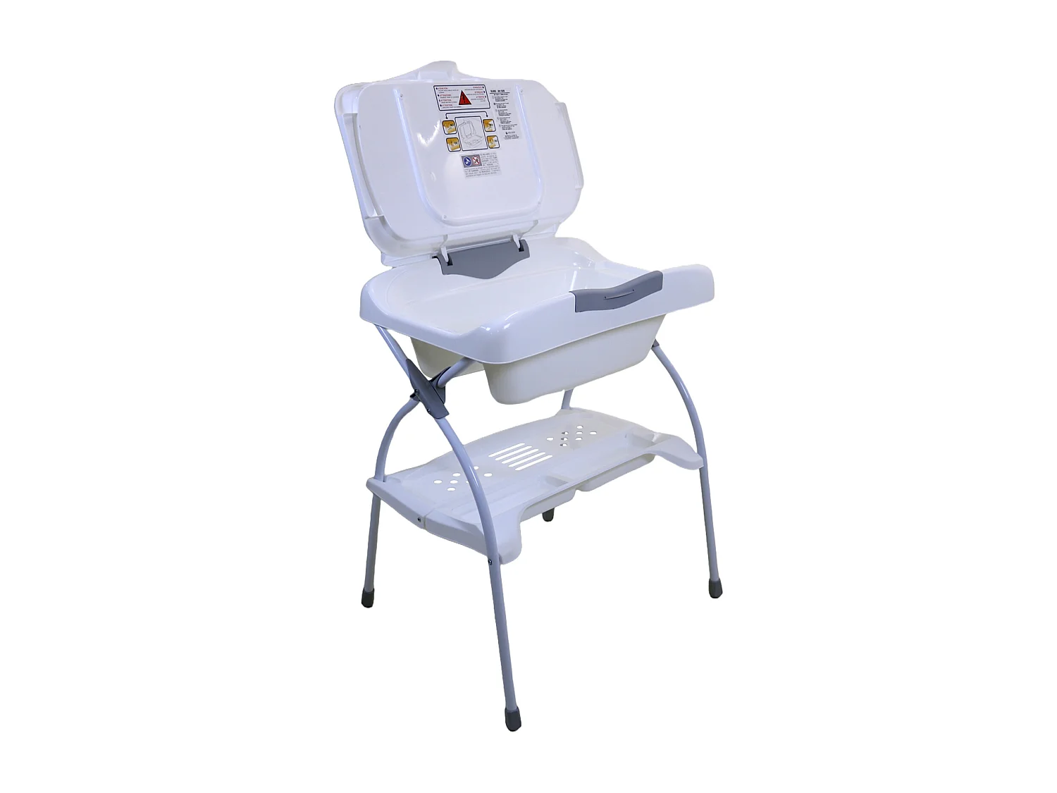 Table à langer pliante avec baignoire Elios Little Snail Taupe