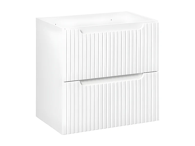 Onderkast 60cm 2 laden Riva Wit