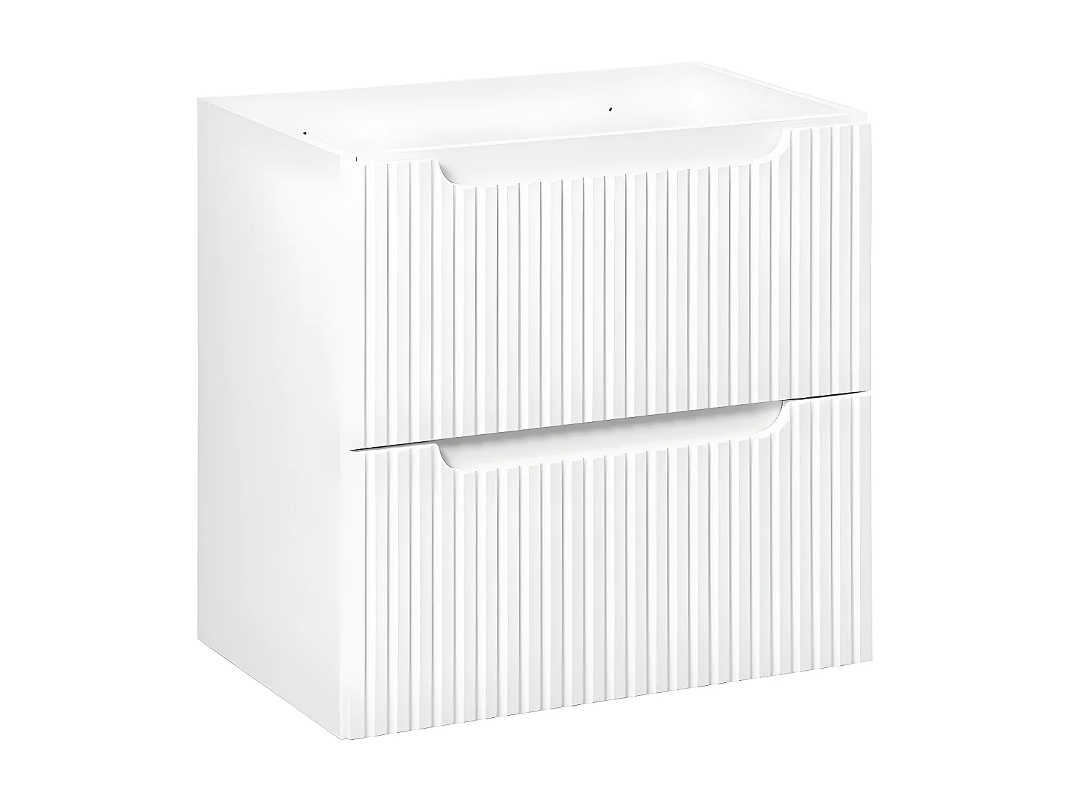 Onderkast 60cm 2 laden Riva Wit