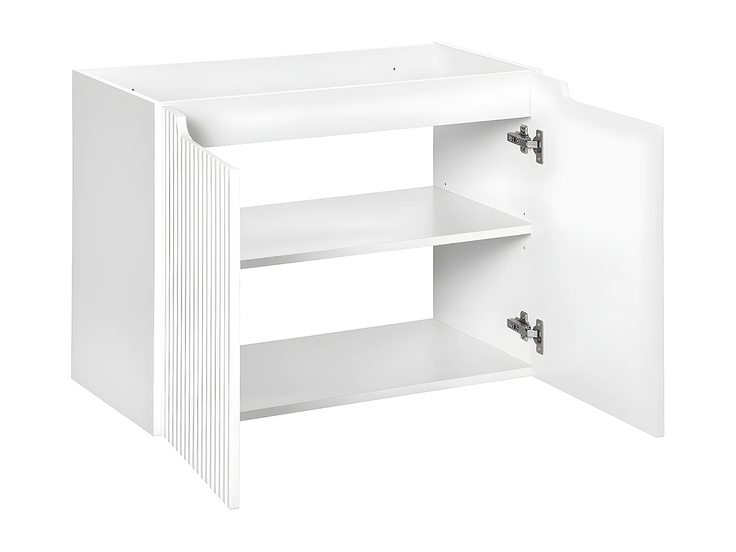 Riva Wit 2-deurs badmeubel 80cm