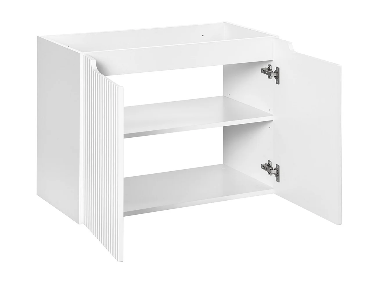 Riva White 2-dørs underskab 80cm
