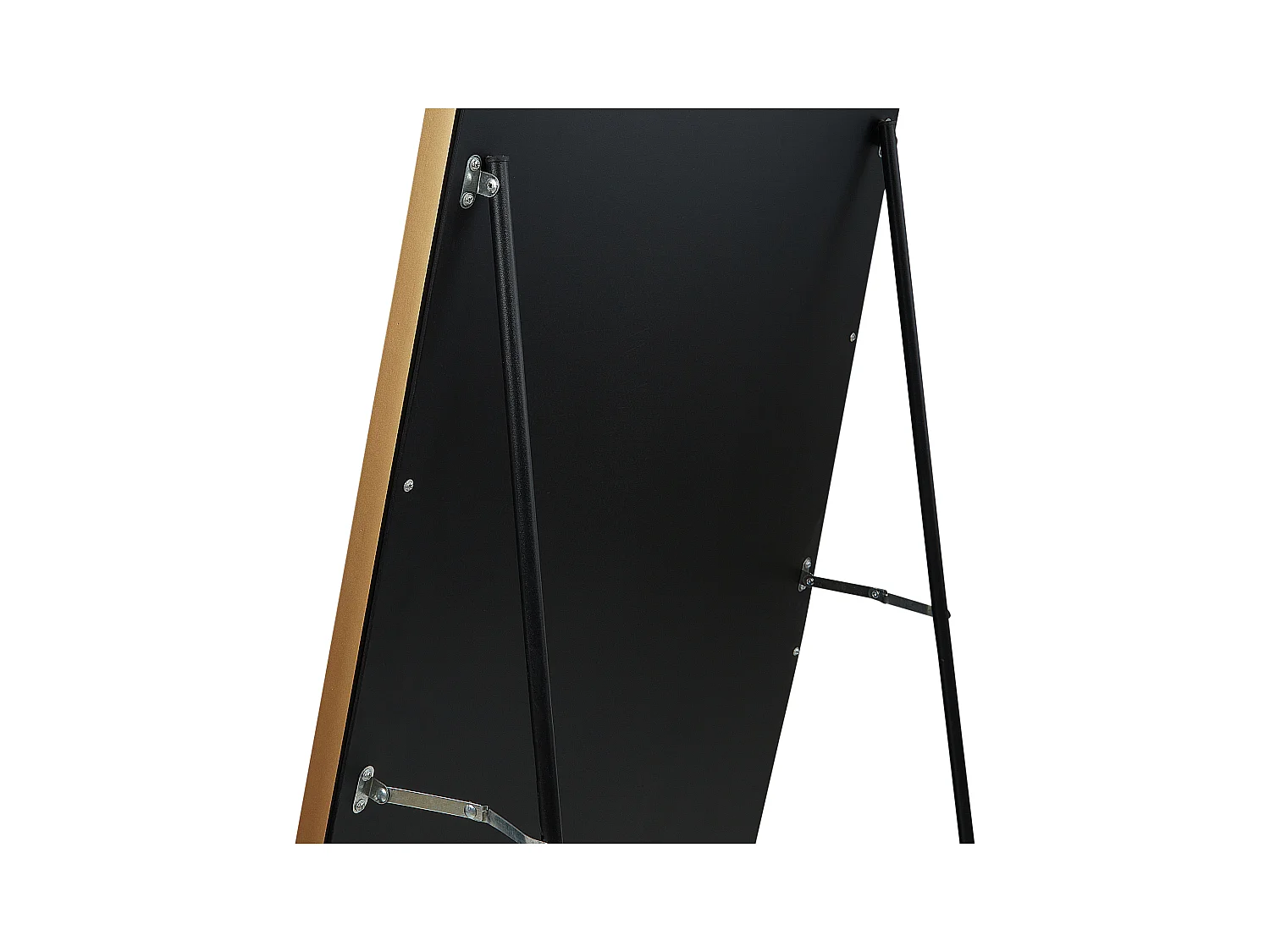 Miroir sur pied TARTAS 165 cm Métal Doré