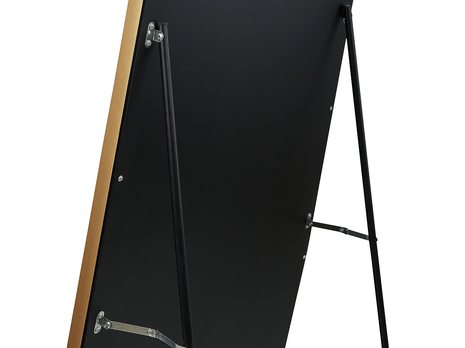 Miroir sur pied TARTAS 165 cm Métal Doré