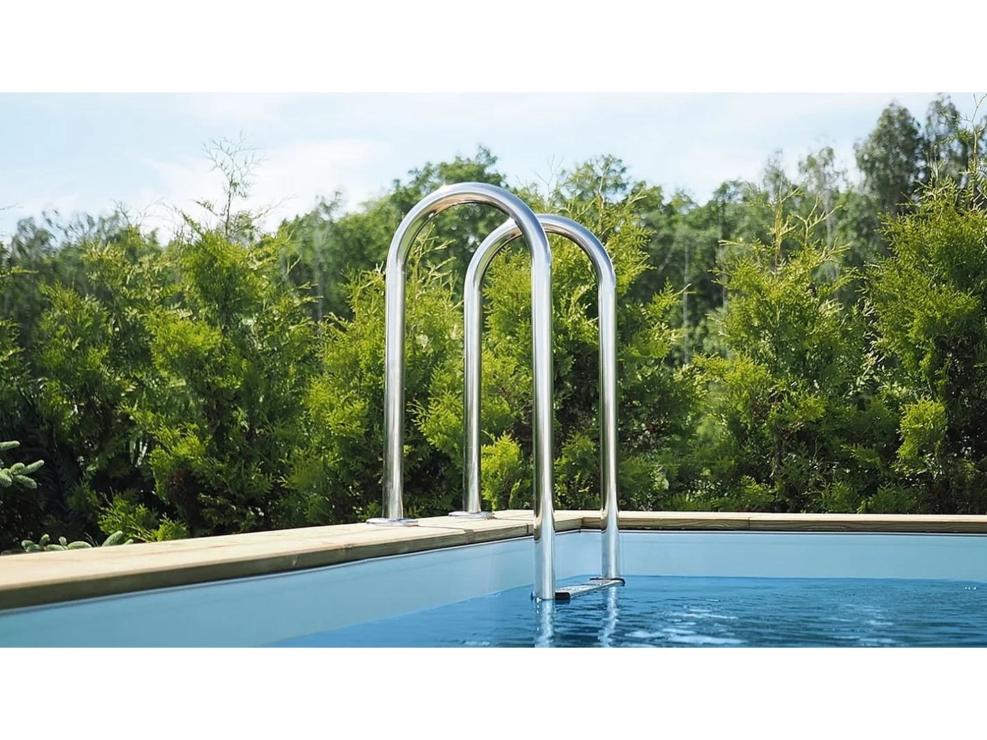 Piscine en bois 6,57x4,57 - H.1,31 m - avec filtration - BAS749OSPI - ALTANKA