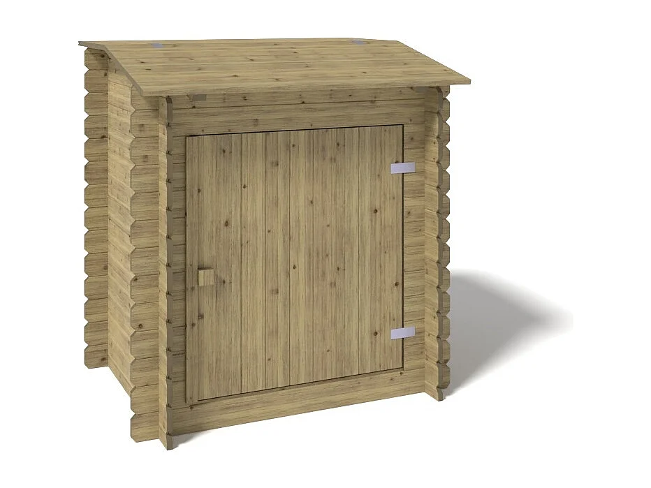 Piscine en bois 6,57x4,57 - H.1,31 m - avec filtration et coffre - BAS749OSPI+SZA - ALTANKA