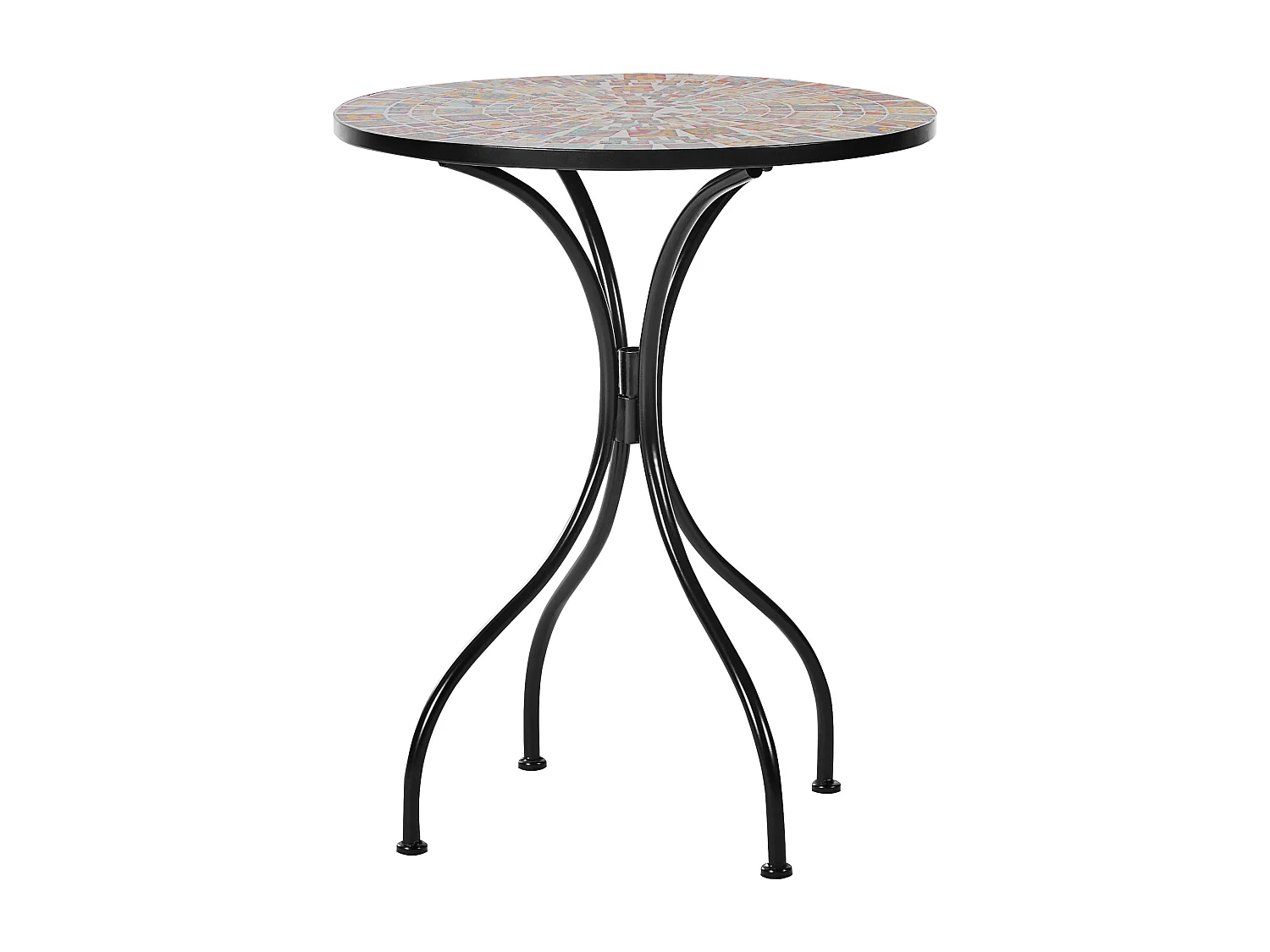 Table bistrot CASARIO 60 cm 60 cm Noir