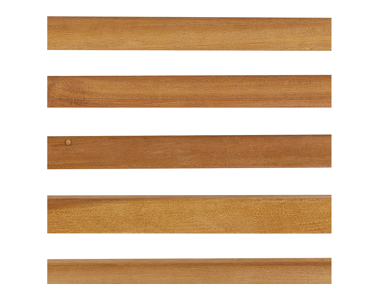 Tuin eettafel SULZANO 180 cm 90 cm Acaciahout Bruin