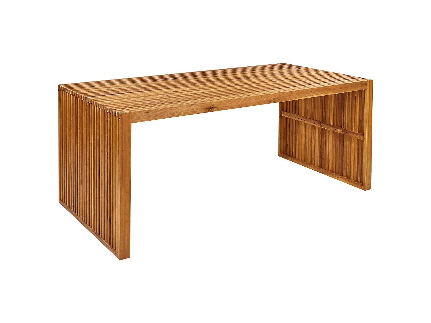 Tuin eettafel SULZANO 180 cm 90 cm Acaciahout Bruin