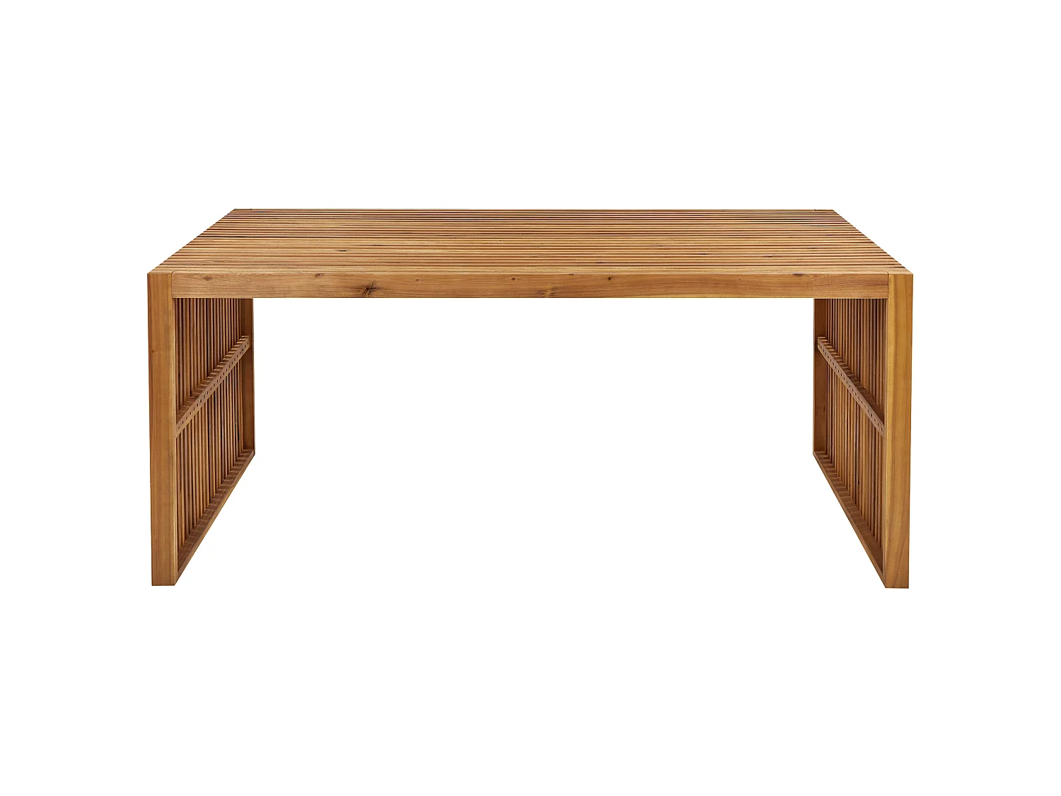 Tuin eettafel SULZANO 180 cm 90 cm Acaciahout Bruin