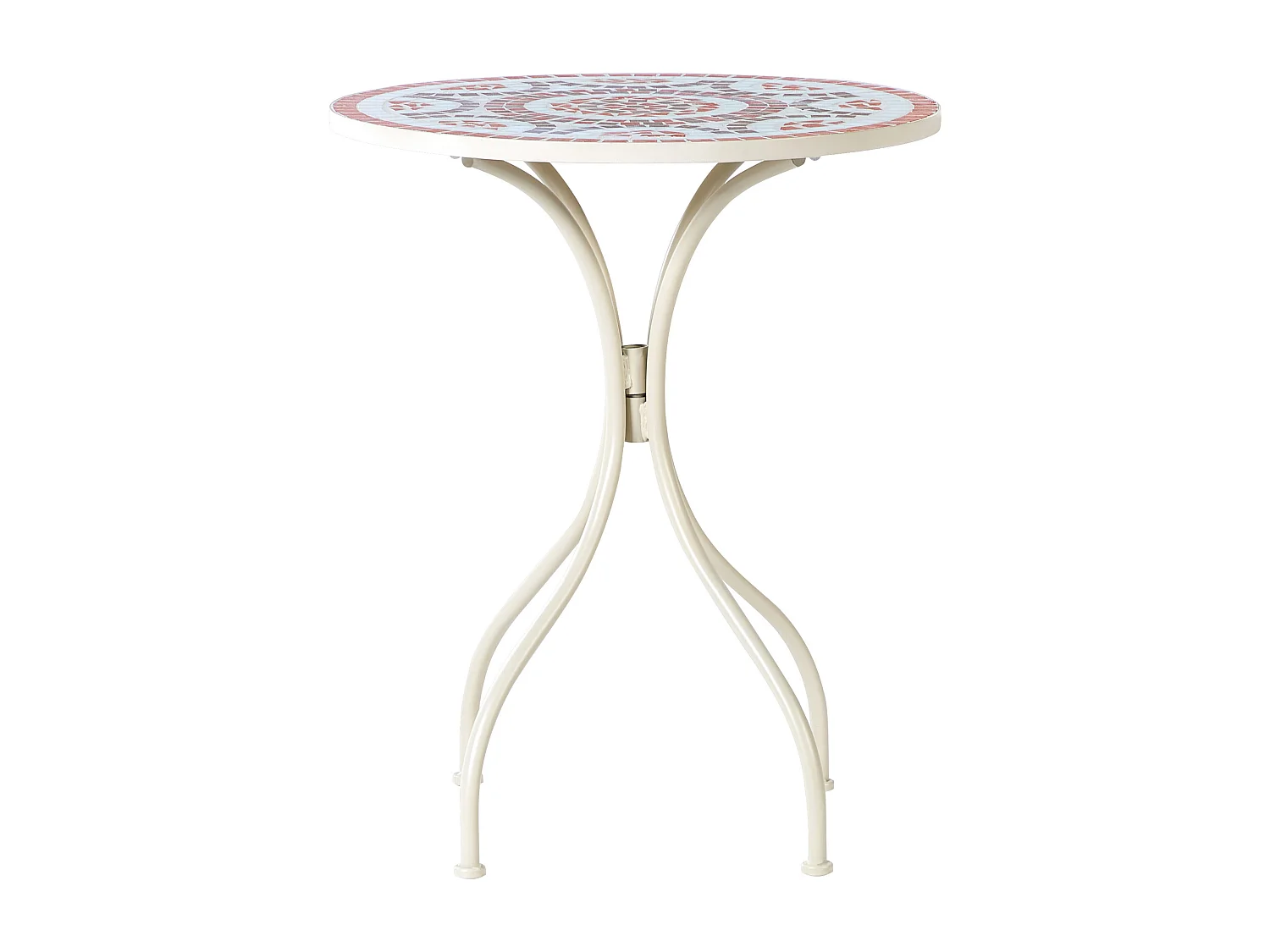 Table bistrot SPELLO 60 cm 60 cm Blanc