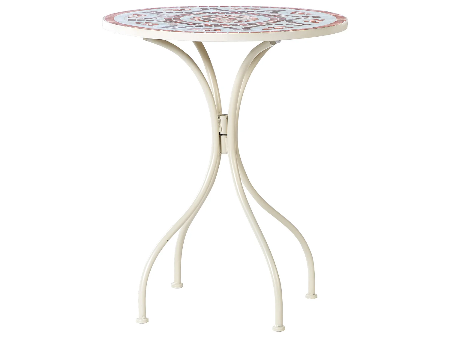 Table bistrot SPELLO 60 cm 60 cm Blanc