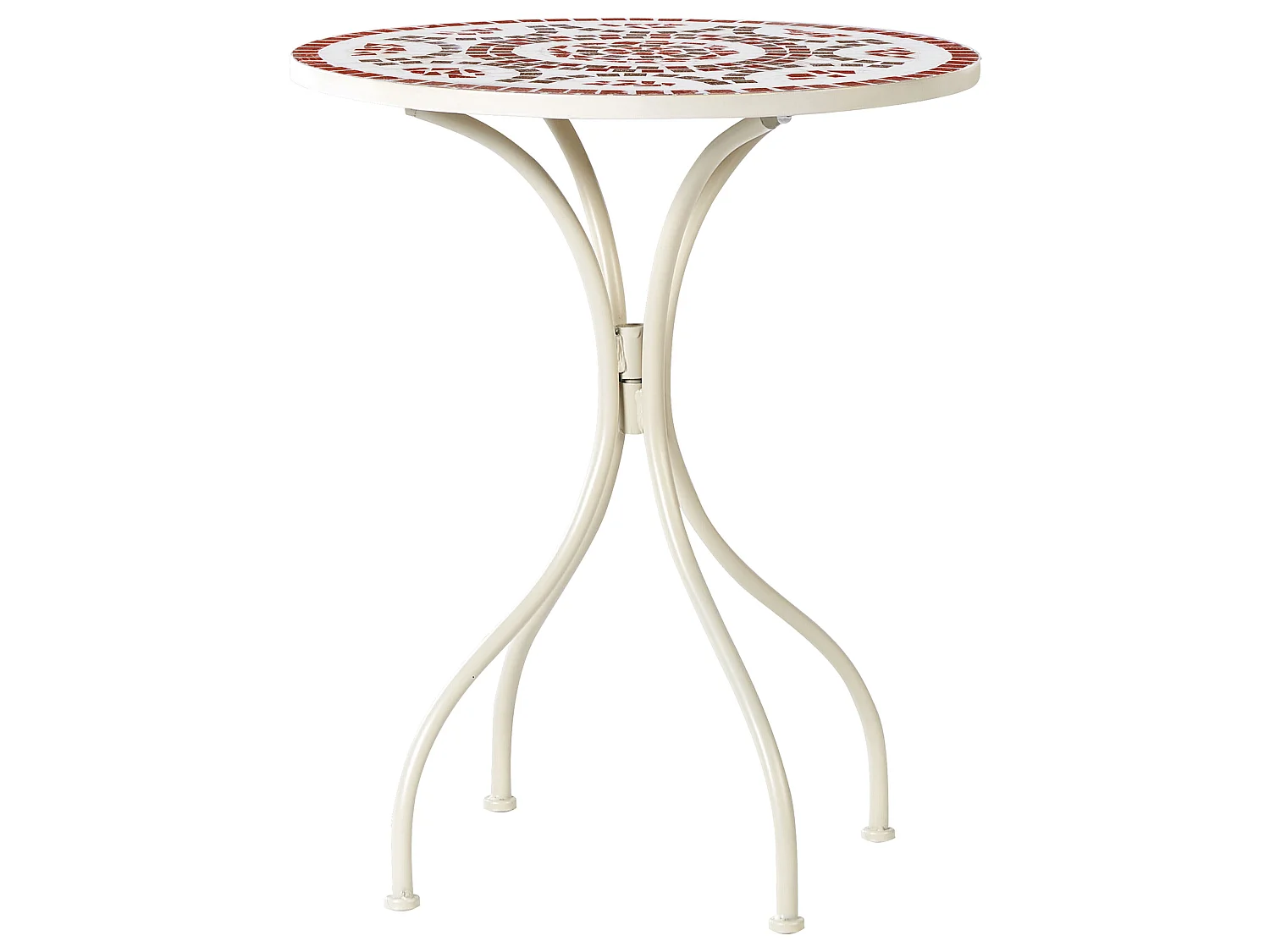 Table bistrot SPELLO 60 cm 60 cm Blanc
