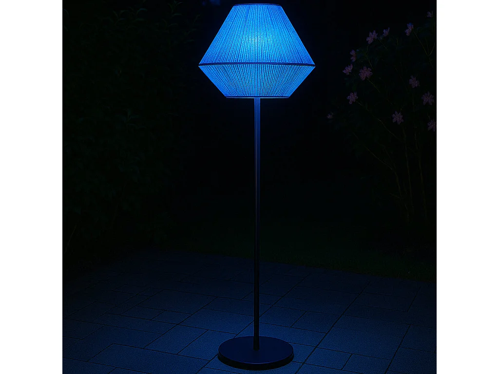 Lampadaire sans fil DARSON Beige Corde H151cm