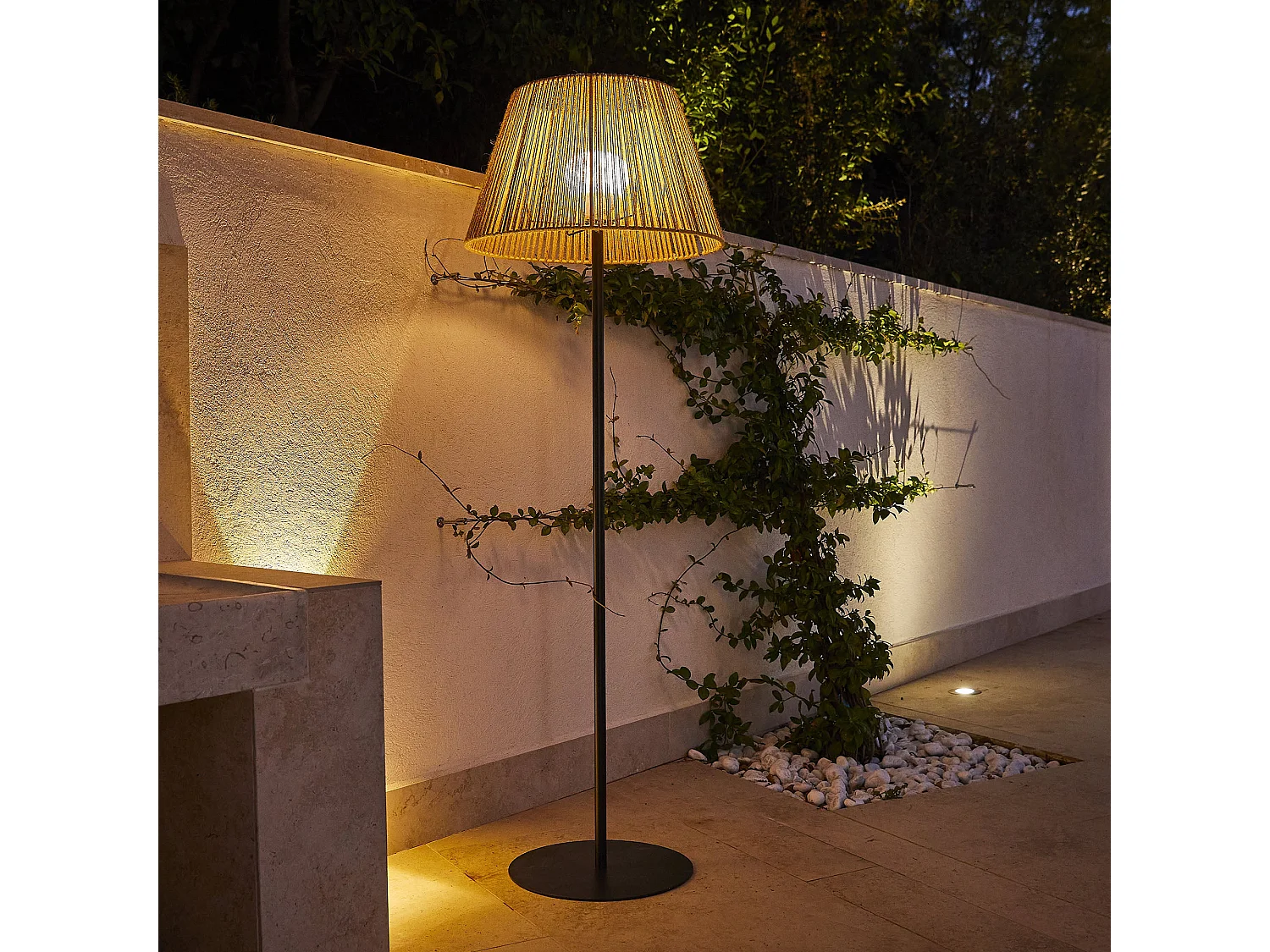 Lampadaire extérieur sans fil TALL RAFFY H170 cm