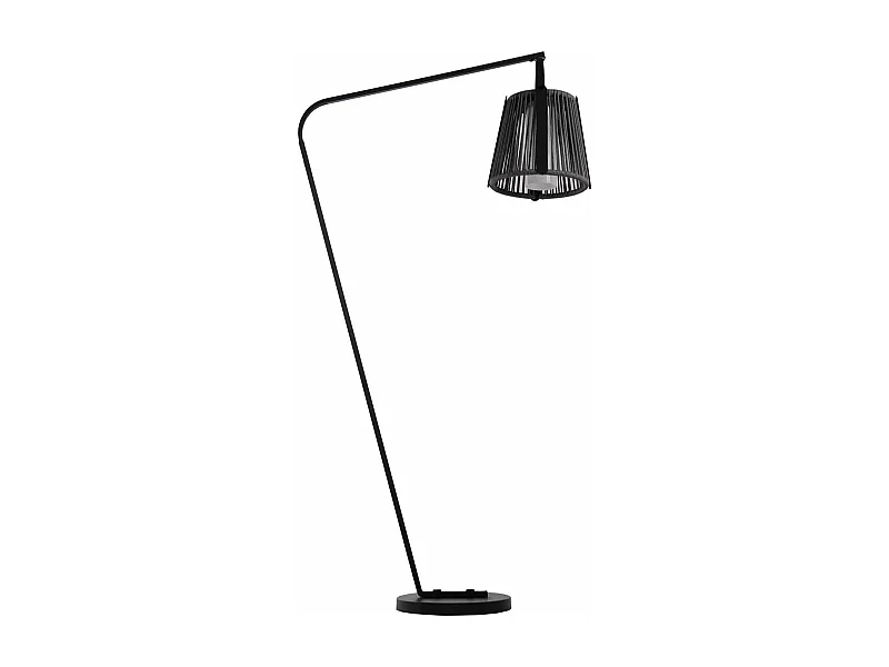 Lampadaire solaire RAYGLOW Gris Metal H176cm