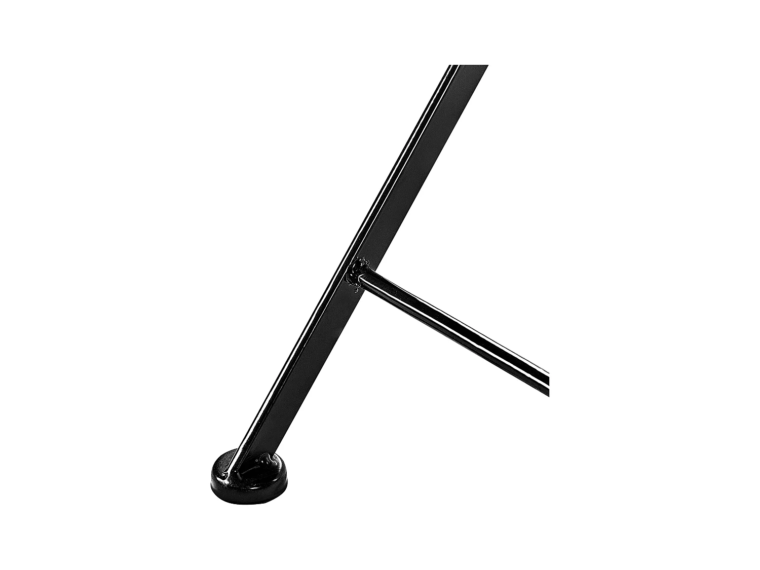 Lot de 2 chaises de jardin CASARIO Métal Noir