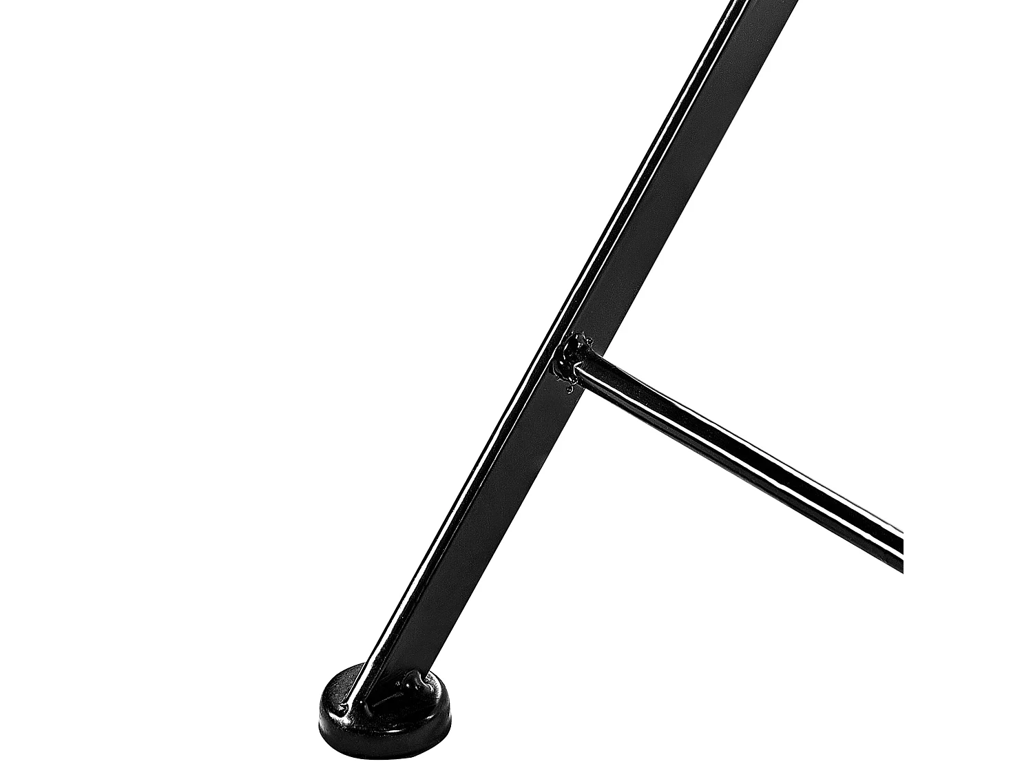 Lot de 2 chaises de jardin CASARIO Métal Noir