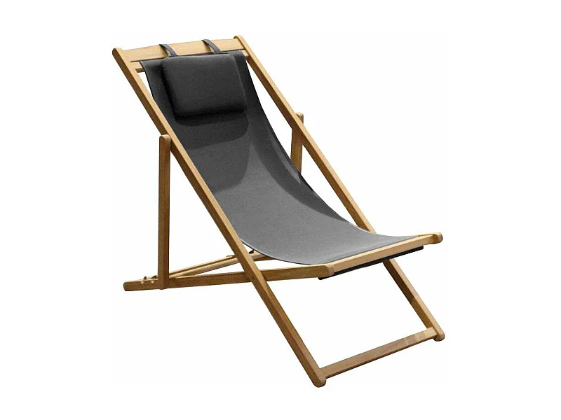 Chilienne en teck et toile Newton