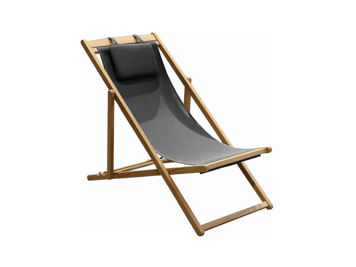 Chilienne en teck et toile Newton