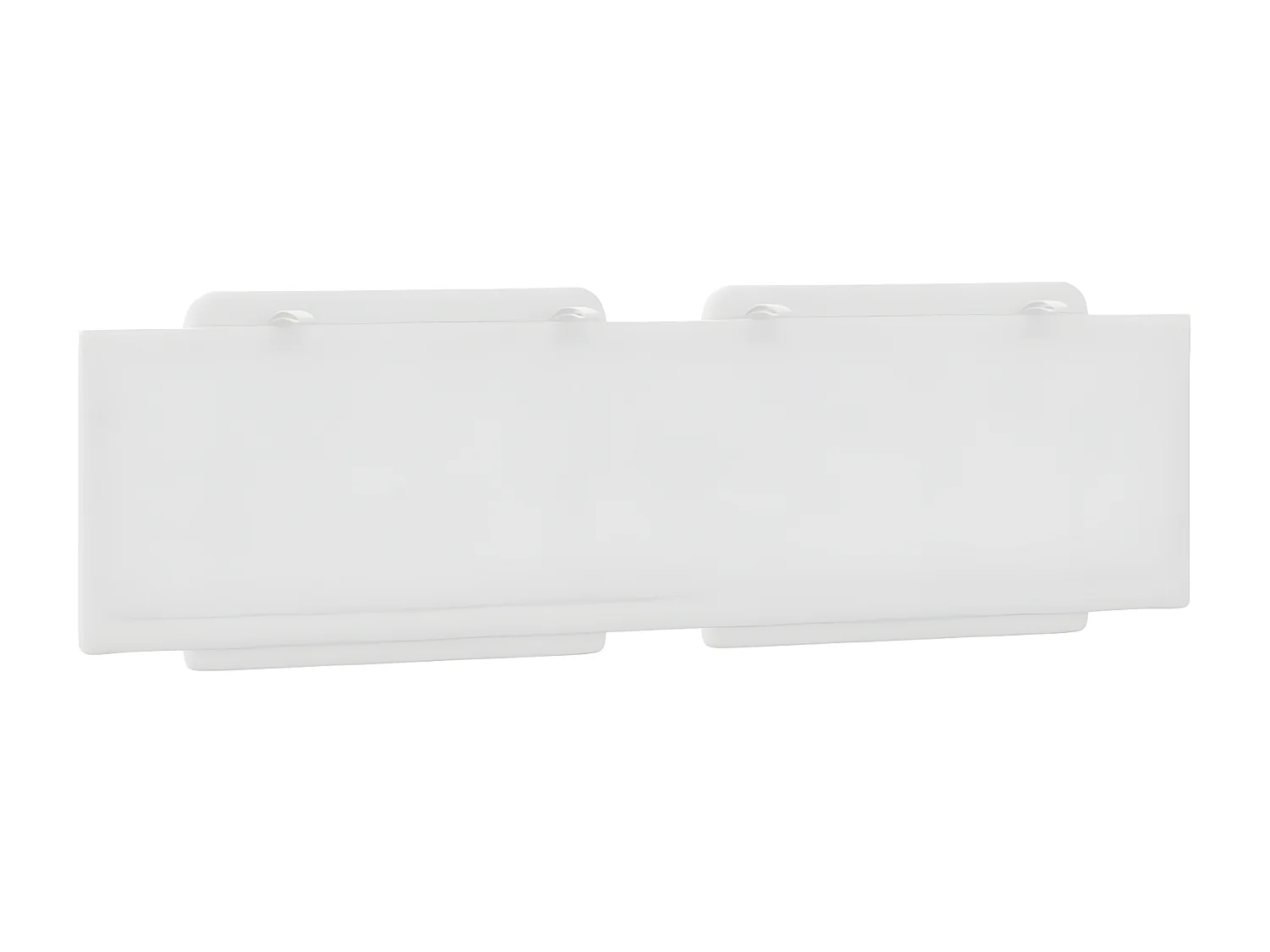 Coussin de tête de lit blanc 180 cm similicuir