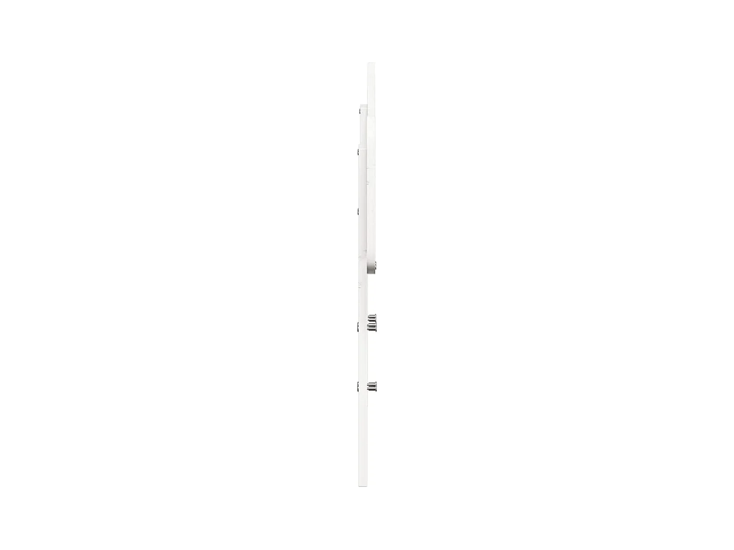 Tête de lit blanc 100 cm bois massif de pin